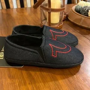 True Religion Slippers House Shoes new black Men’s multiple sizes True Religion Men main image 4